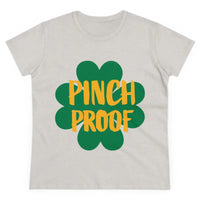 Pinch Proof Irish Joke Women's Cotton Tee for Fun Style - Ocean State Styles