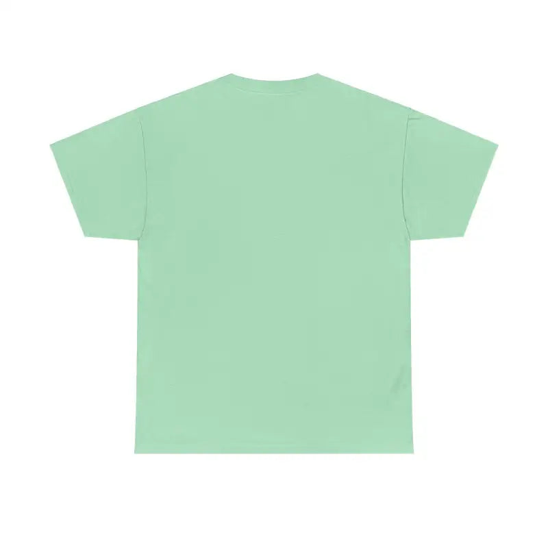 Mint green t-shirt from Pink Avocado Graphic Eco Friendly Vegan T Shirt collection