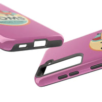 Pink Phone Case with Cool Moms Social Club Design - Ocean State Styles