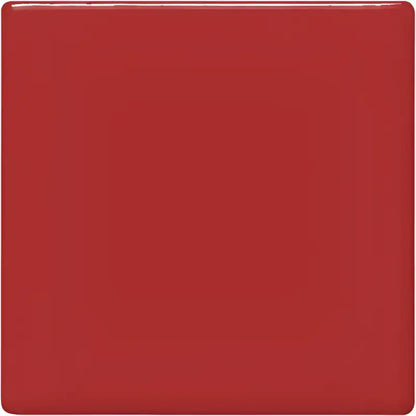 Solid red square featured in Pink Spill The Tea Apparel Collection design