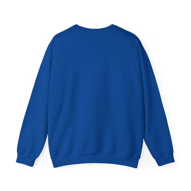 Blue crewneck sweatshirt from the Pink Spill The Tea Apparel Collection