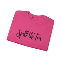 Pink Spill The Tea Cozy Oversized Sweatshirt for Casual Comfort - Ocean State Styles