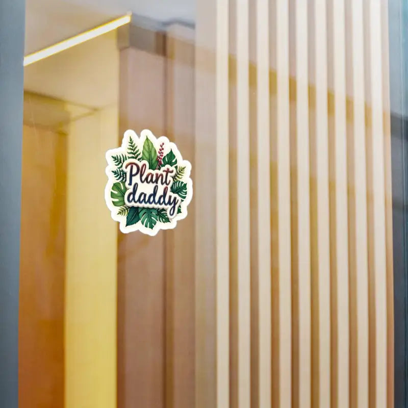 Plant Daddy Foliage Sticker showcasing a vibrant design for plant enthusiasts