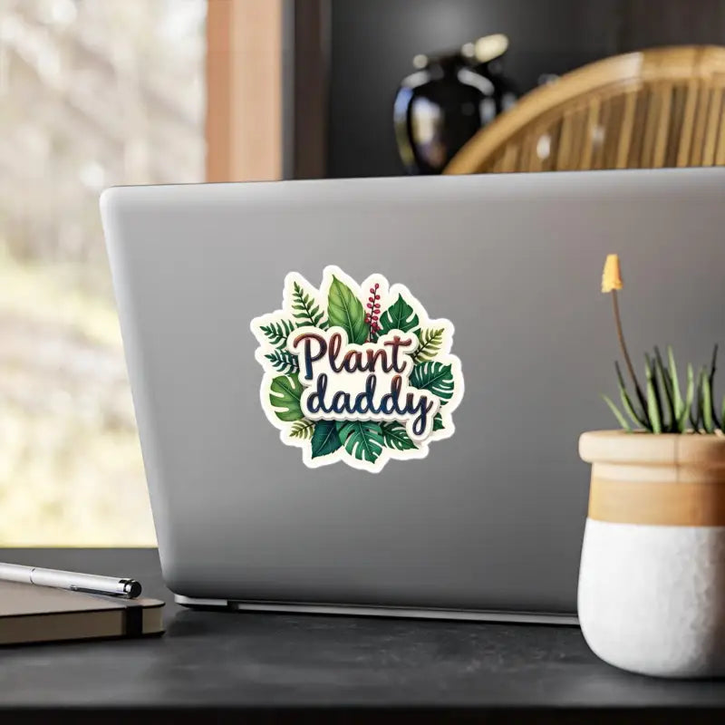 Plant Daddy Foliage Sticker featuring vibrant plant-themed design for enthusiasts