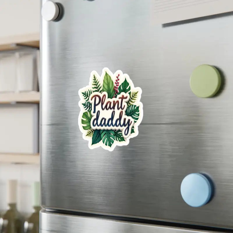 Plant Daddy Foliage Sticker featuring a stylish plant-themed design for plant enthusiasts