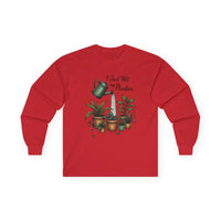 Plant Lover Long Sleeve Tee I Just Wet My Planties Fun - Ocean State Styles