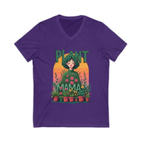 Plant Mama V Neck T Shirt for Stylish Comfort Everyday - Ocean State Styles