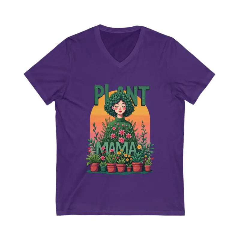 Plant Mama V Neck T Shirt for Stylish Comfort Everyday - Ocean State Styles