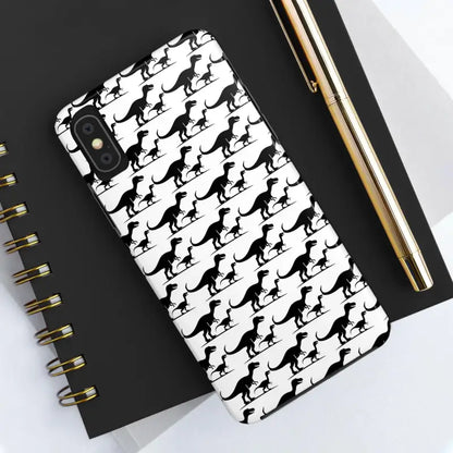 Dinosaur-patterned phone case for iPhone 11 Pro Max in vibrant colors and design