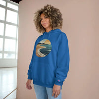 Private Beach Club Coastal Hoodie for Ultimate Comfort by Champion - Ocean State Styles