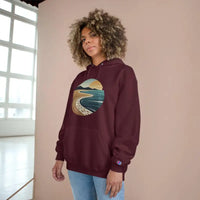 Private Beach Club Coastal Hoodie for Ultimate Comfort by Champion - Ocean State Styles