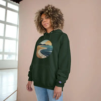 Private Beach Club Coastal Hoodie for Ultimate Comfort by Champion - Ocean State Styles