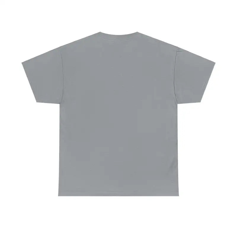 Gray t-shirt featuring Rainbow Dog Dad design for pet parents and dog lovers