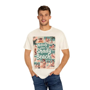 Retro Beach Collage T Shirt for Summer Vibes - Ocean State Styles