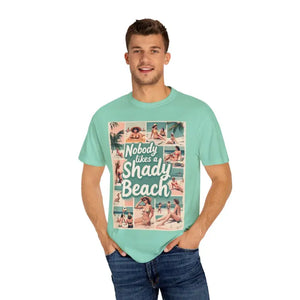 Retro Beach Collage T Shirt for Summer Vibes - Ocean State Styles