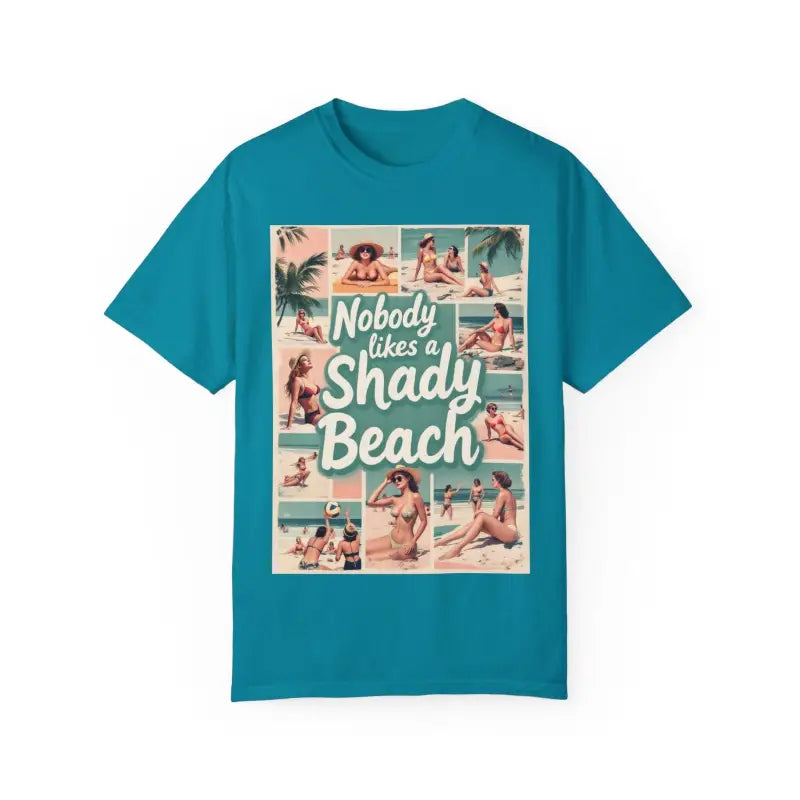 Retro Beach Collage T Shirt for Summer Vibes - Ocean State Styles
