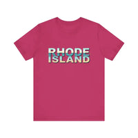 Rhode Island Beach Vibes Unisex Tee Shirt for Relaxed Style - Ocean State Styles