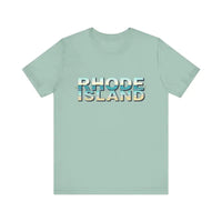 Rhode Island Beach Vibes Unisex Tee Shirt for Relaxed Style - Ocean State Styles