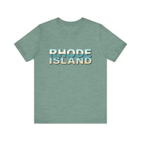 Rhode Island Beach Vibes Unisex Tee Shirt for Relaxed Style - Ocean State Styles