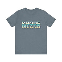 Rhode Island Beach Vibes Unisex Tee Shirt for Relaxed Style - Ocean State Styles