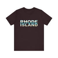 Rhode Island Beach Vibes Unisex Tee Shirt for Relaxed Style - Ocean State Styles