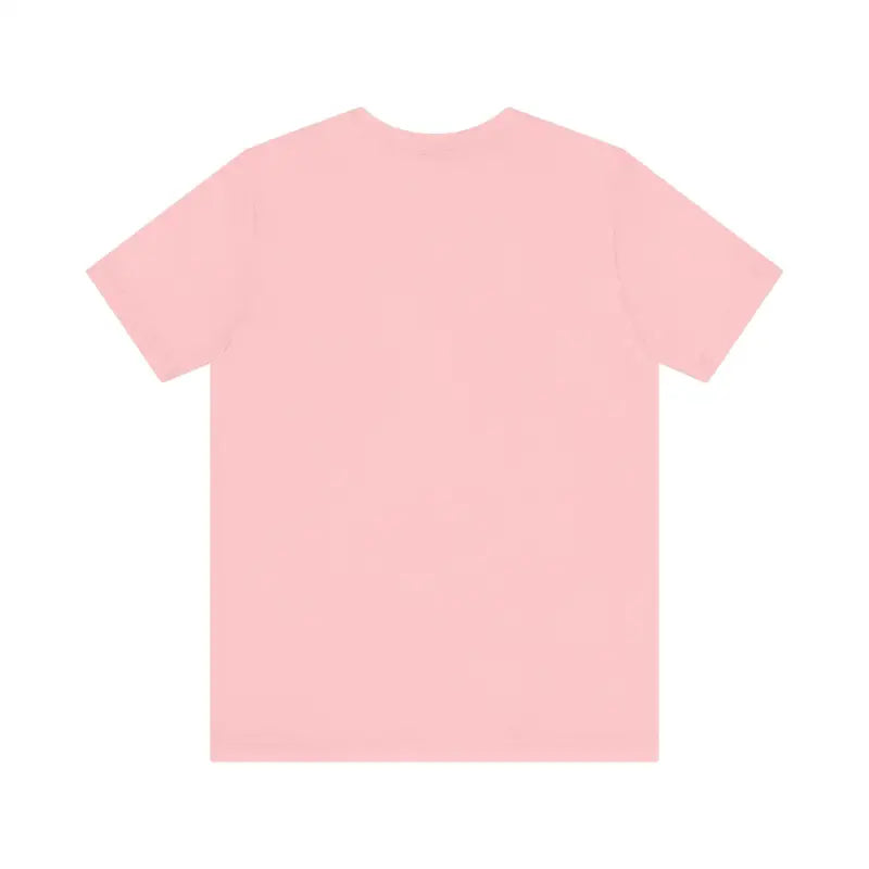 Pink short-sleeved Rhode Island Beach Vibes Unisex Tee Shirt for casual wear