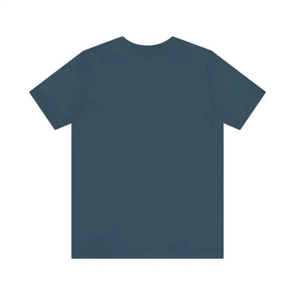 Blue-gray Rhode Island Beach Vibes Unisex Tee Shirt for casual summer style