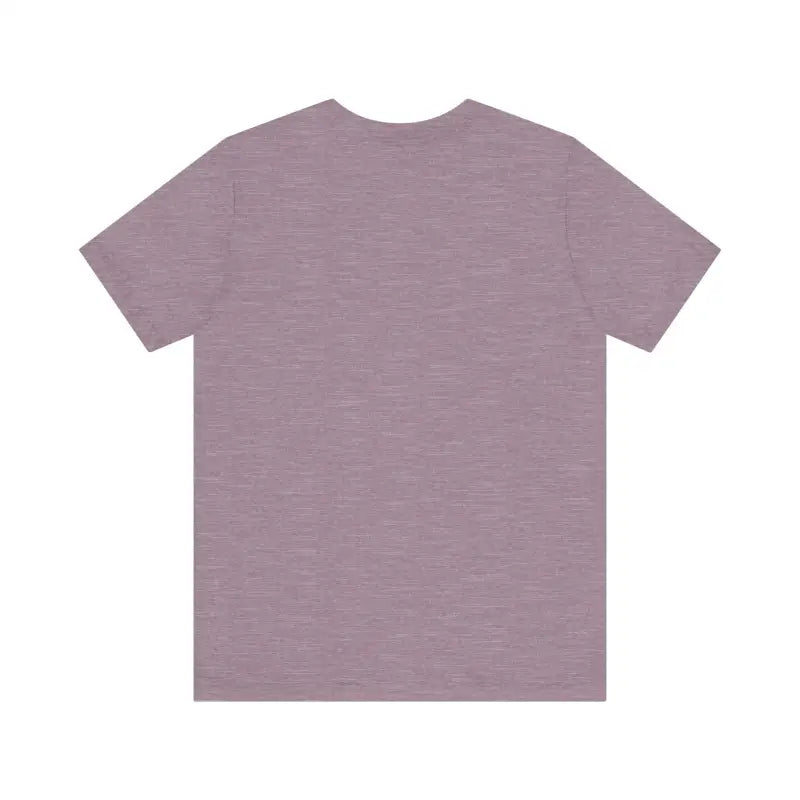 Heather mauve unisex tee shirt for Rhode Island Beach Vibes collection