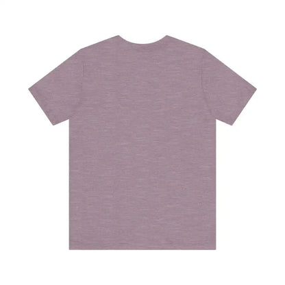 Heather mauve unisex tee shirt for Rhode Island Beach Vibes collection