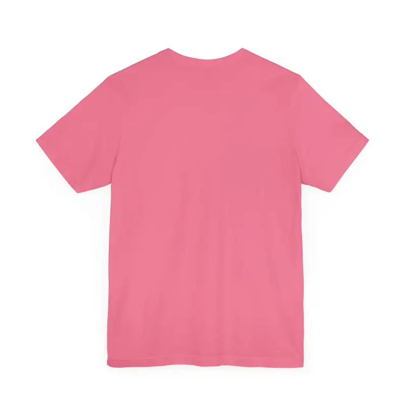 Pink short-sleeved Rhode Island Beach Vibes Unisex Tee Shirt for casual wear