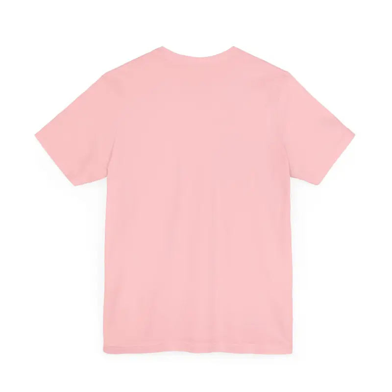 Pink short-sleeved Rhode Island Beach Vibes Unisex Tee Shirt for casual summer wear