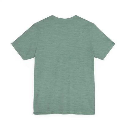 Green short-sleeved Rhode Island Beach Vibes Unisex Tee Shirt for casual wear