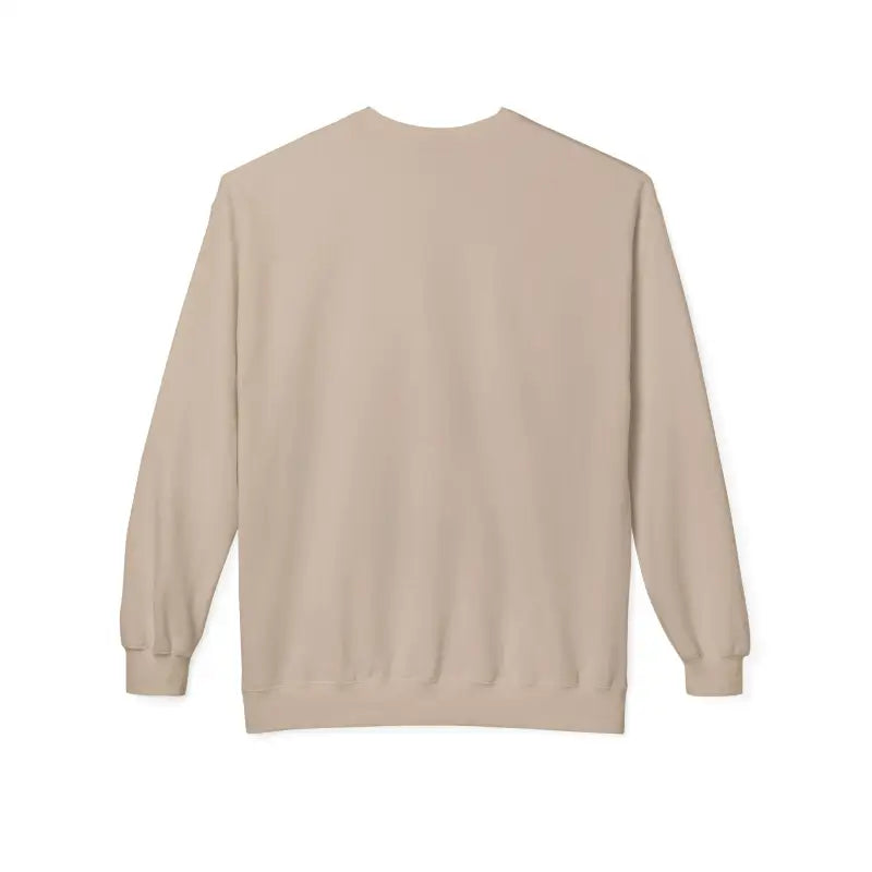 Beige Rhode Island crewneck sweatshirt with ribbed cuffs and hem