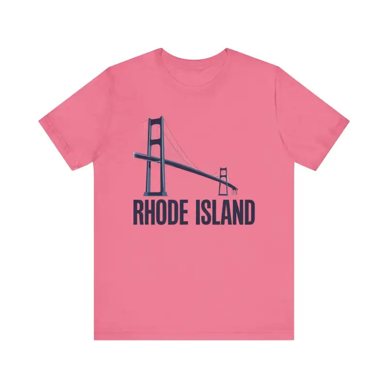 Rhode Island Bridge Graphic Tee Unisex Short Sleeve T Shirt - Ocean State Styles
