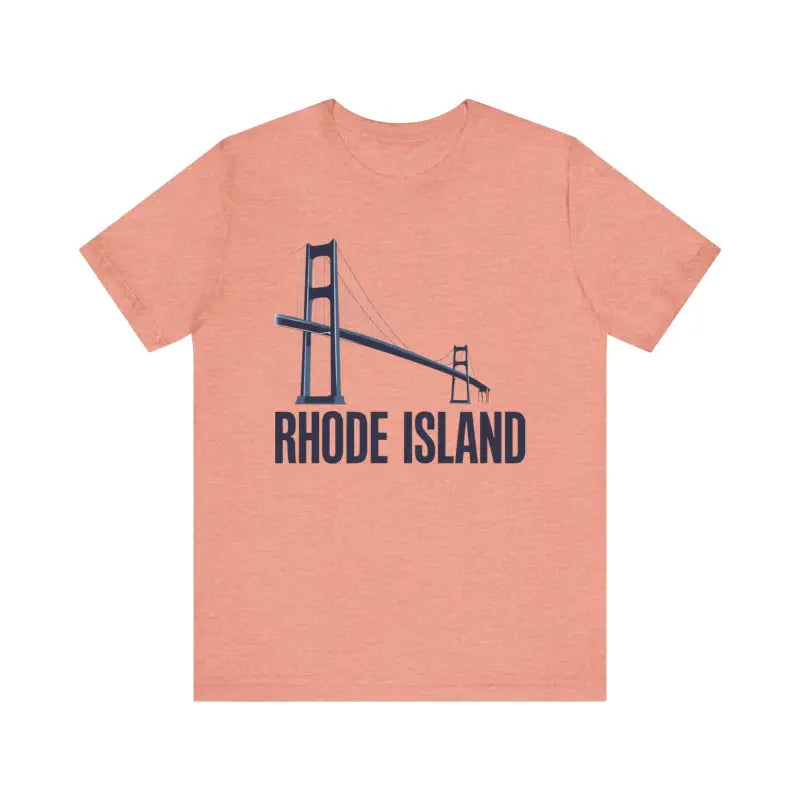 Rhode Island Bridge Graphic Tee Unisex Short Sleeve T Shirt - Ocean State Styles