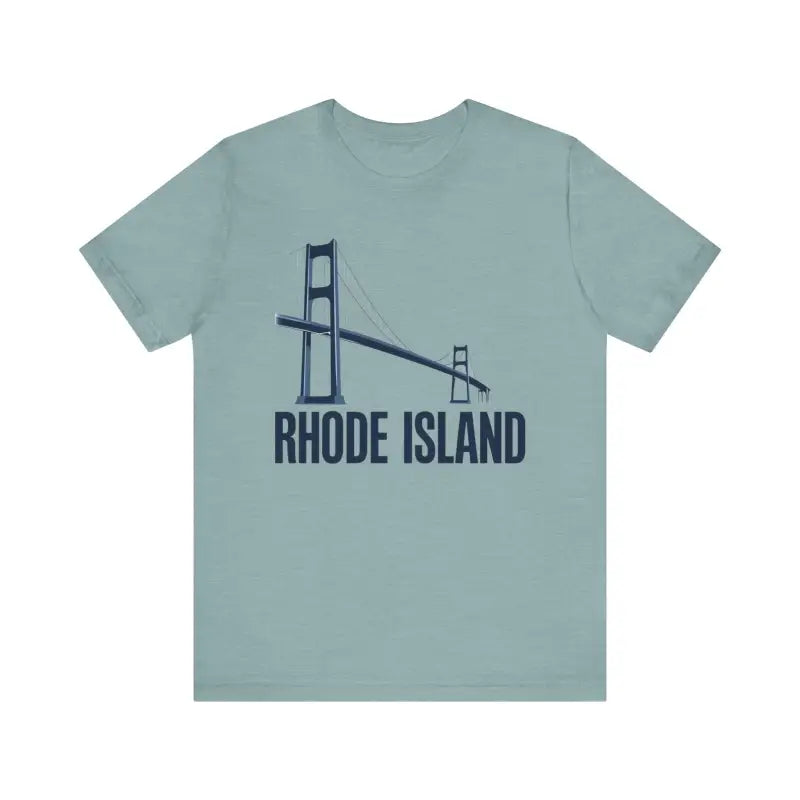Rhode Island Bridge Graphic Tee Unisex Short Sleeve T Shirt - Ocean State Styles