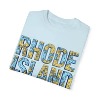 Rhode Island Garment Dyed Unisex T-Shirt Casual Coastal Vibe - Ocean State Styles