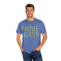Rhode Island Garment Dyed Unisex T-Shirt Casual Coastal Vibe - Ocean State Styles