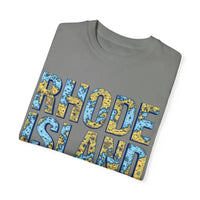 Rhode Island Garment Dyed Unisex T-Shirt Casual Coastal Vibe - Ocean State Styles