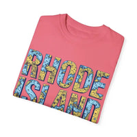 Rhode Island Garment Dyed Unisex T-Shirt Casual Coastal Vibe - Ocean State Styles