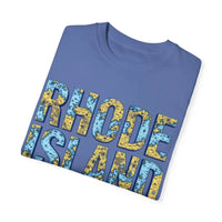 Rhode Island Garment Dyed Unisex T-Shirt Casual Coastal Vibe - Ocean State Styles
