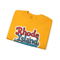 Rhode Island Graphic Crewneck Sweatshirt for Ultimate Comfort Casual Wear - Ocean State Styles