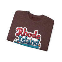 Rhode Island Graphic Crewneck Sweatshirt for Ultimate Comfort Casual Wear - Ocean State Styles