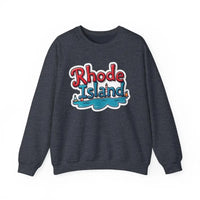 Rhode Island Graphic Crewneck Sweatshirt for Ultimate Comfort Casual Wear - Ocean State Styles