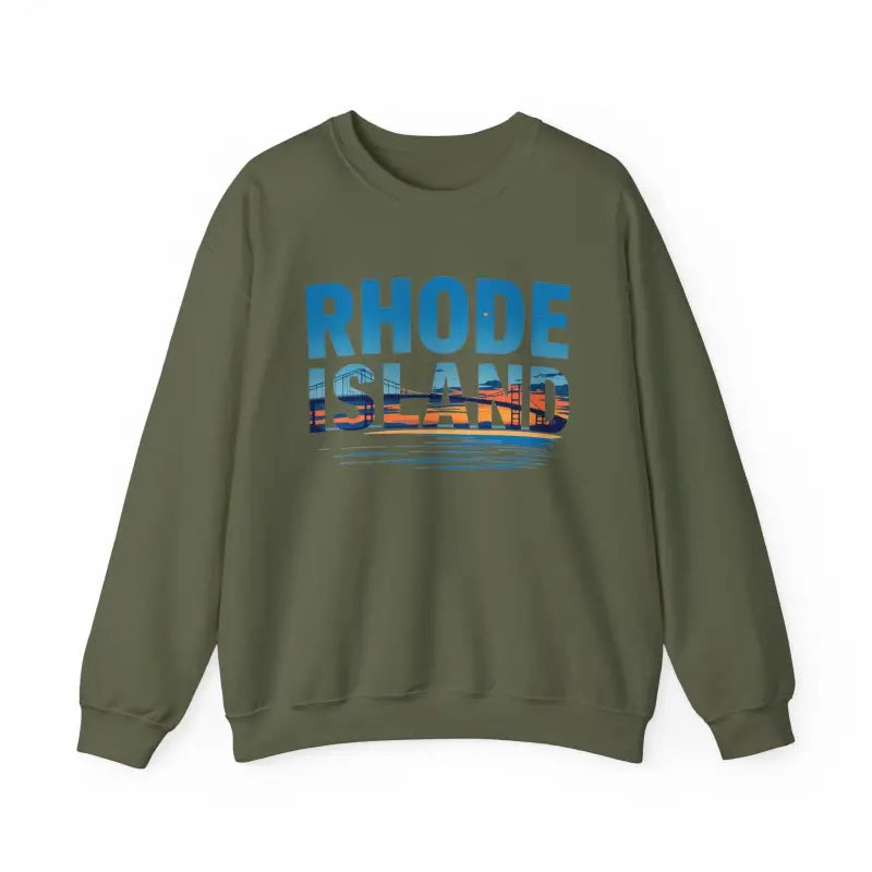 Rhode Island Graphic Sweatshirts for Beach Lovers and Travel Enthusiasts - Ocean State Styles