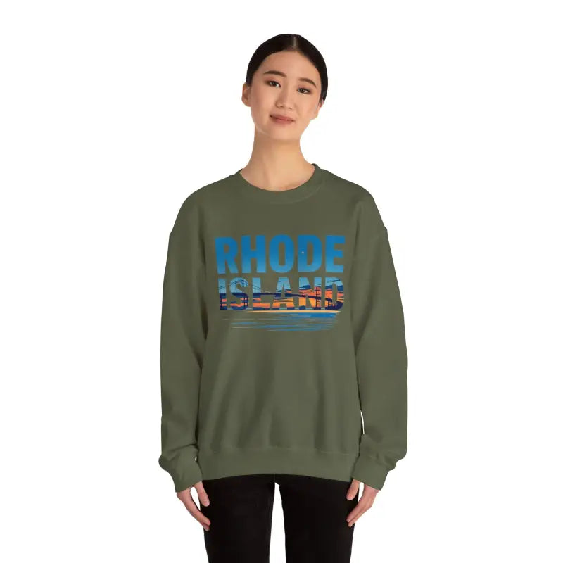 Rhode Island Graphic Sweatshirts for Beach Lovers and Travel Enthusiasts - Ocean State Styles
