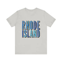 Rhode Island Graphic Tee Pink Unisex Jersey T-Shirt Style - Ocean State Styles