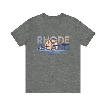 Rhode Island Graphic Unisex Jersey Tee for Casual Comfort - Ocean State Styles