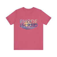 Rhode Island Graphic Unisex Jersey Tee for Casual Comfort - Ocean State Styles