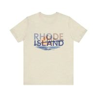 Rhode Island Graphic Unisex Jersey Tee for Casual Comfort - Ocean State Styles
